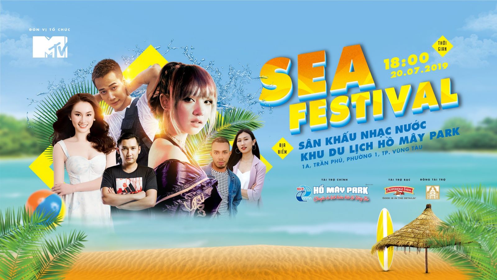 SEA FESTIVAL ĐÊM ĐẠI NHẠC HỘI NGHỆ THUẬT ĐỈNH CAO CÙNG SÂN KHẤU NHẠC